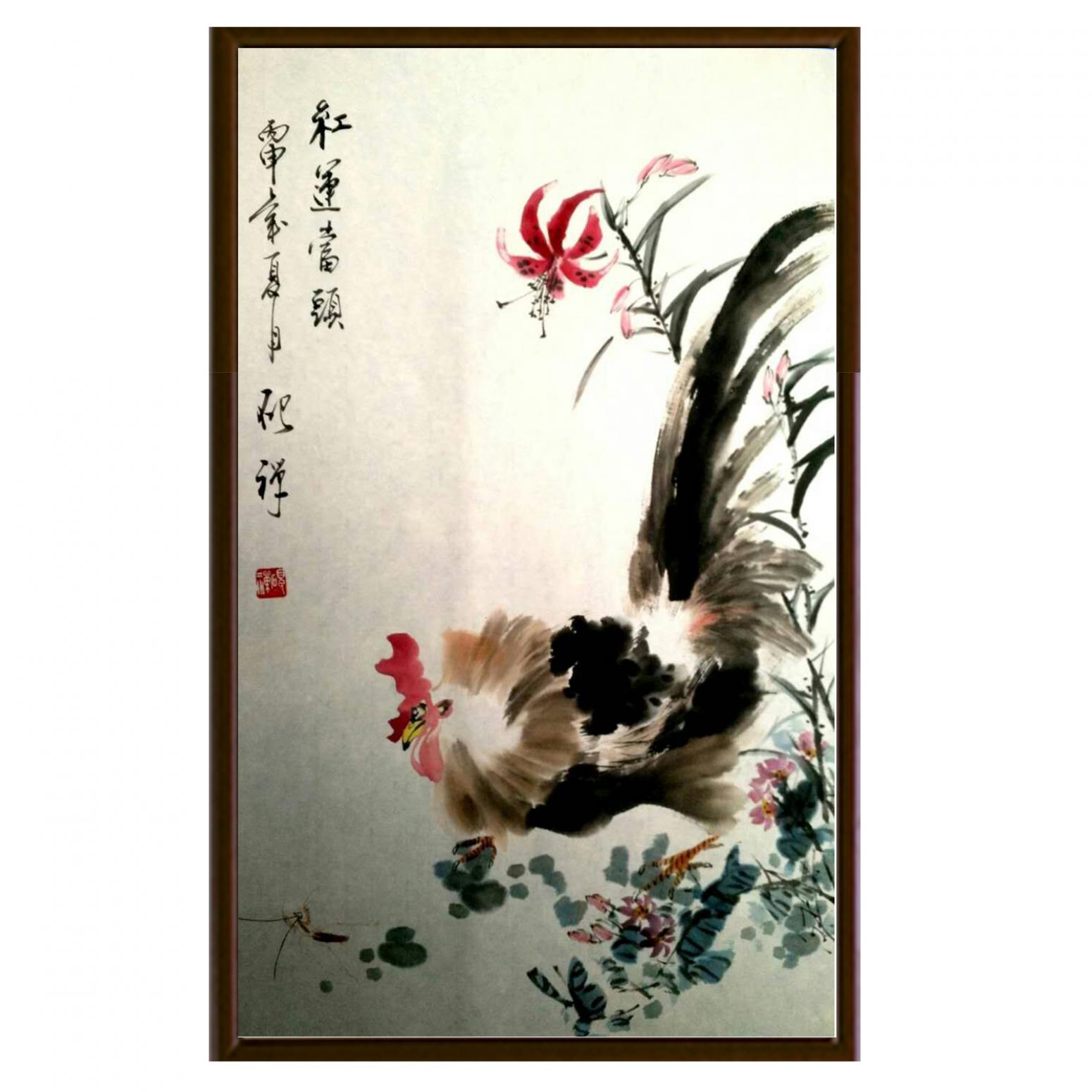 張清永國畫作品《【鴻運當(dāng)頭】作者張清永》【圖2】