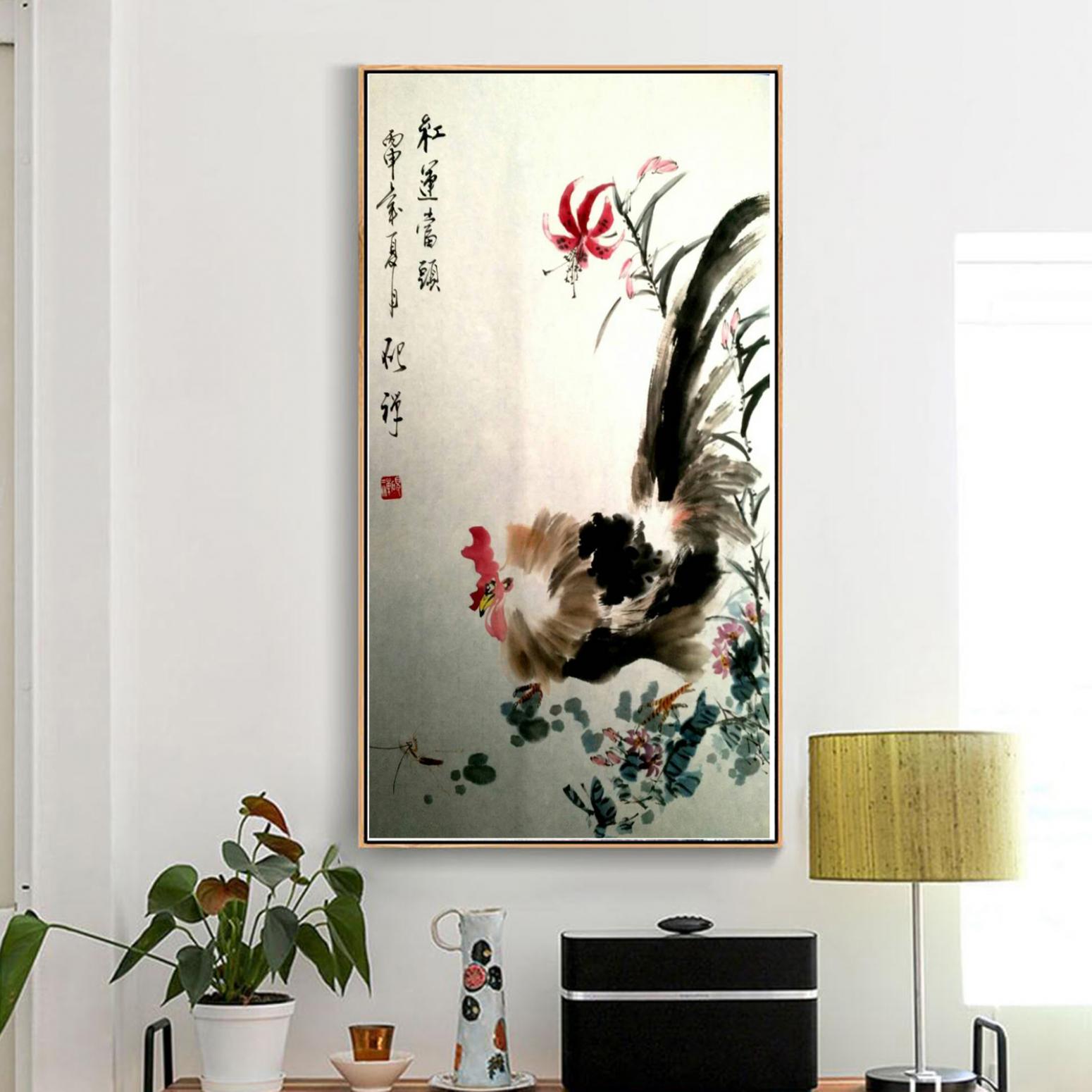 張清永國畫作品《【鴻運當(dāng)頭】作者張清永》【圖3】