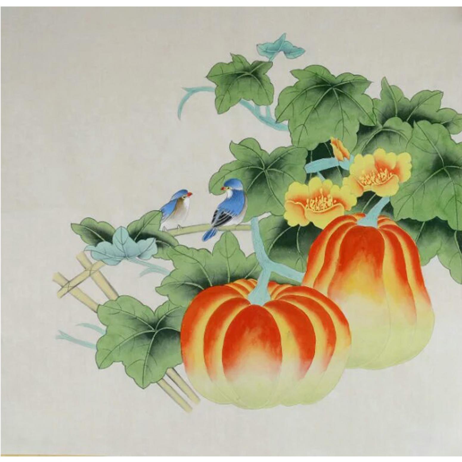 劉恒勝國(guó)畫作品《【花鳥3】作者劉恒勝》