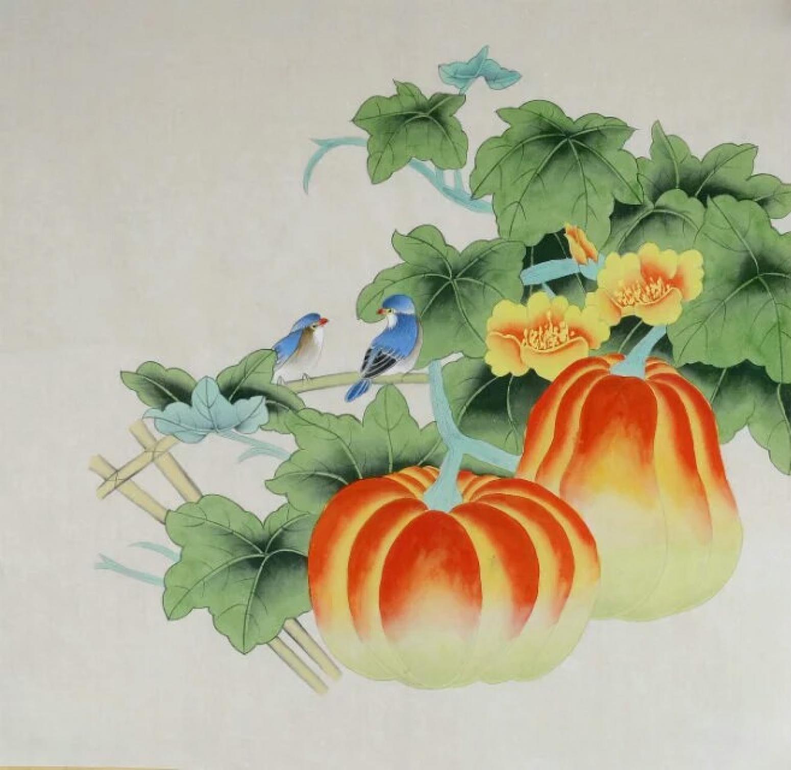 劉恒勝國(guó)畫作品《【花鳥3】作者劉恒勝》【圖0】