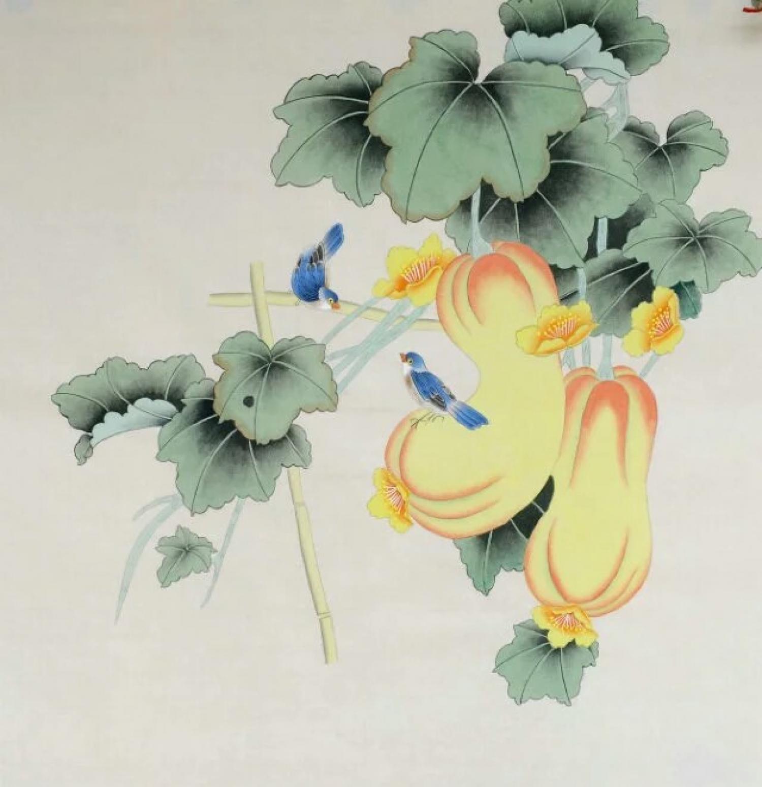 劉恒勝?lài)?guó)畫(huà)作品《【花鳥(niǎo)5】作者劉恒勝》【圖0】