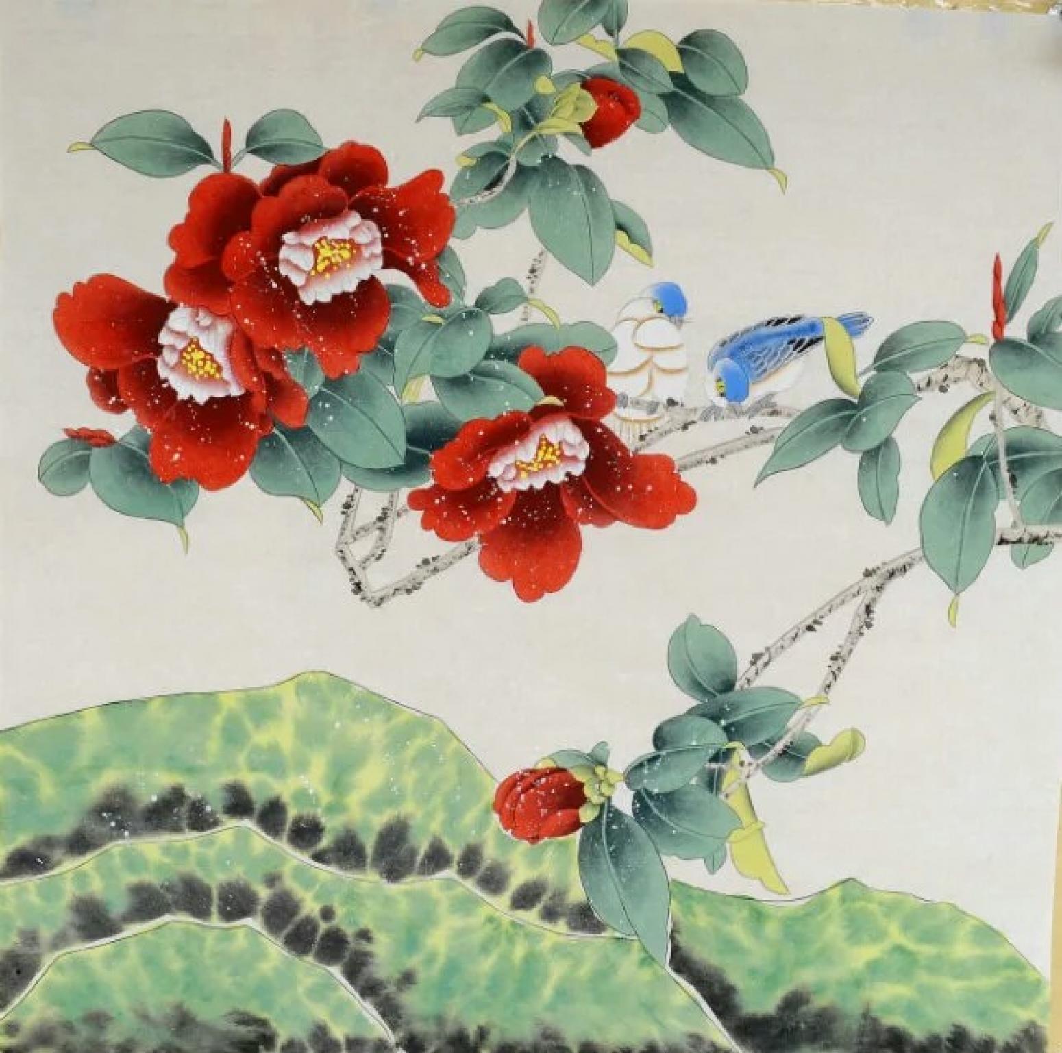 劉恒勝國(guó)畫(huà)作品《【花鳥(niǎo)6】作者劉恒勝》【圖0】