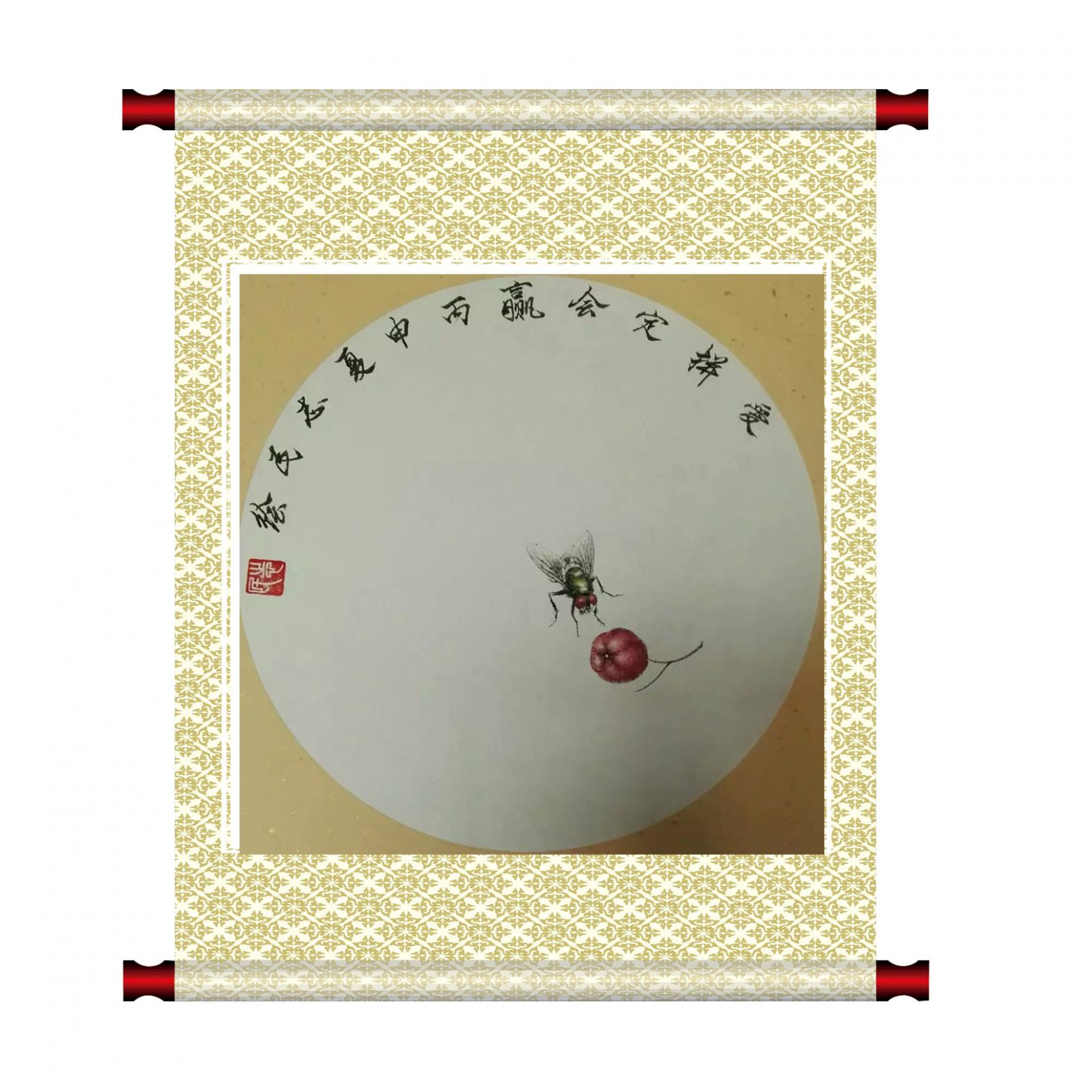 趙志民國(guó)畫(huà)作品《【愛(ài)拼定會(huì)贏】作者趙志民》【圖1】