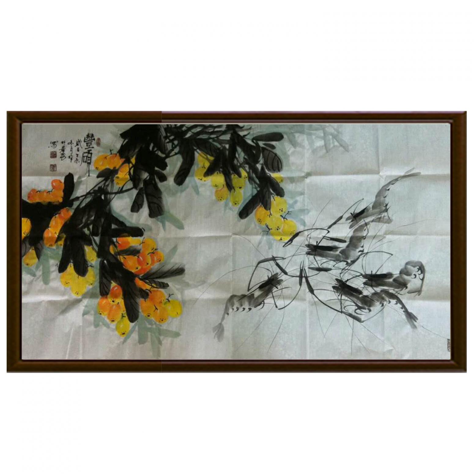 周居安國畫作品《【豐碩年】作者周居安》【圖2】