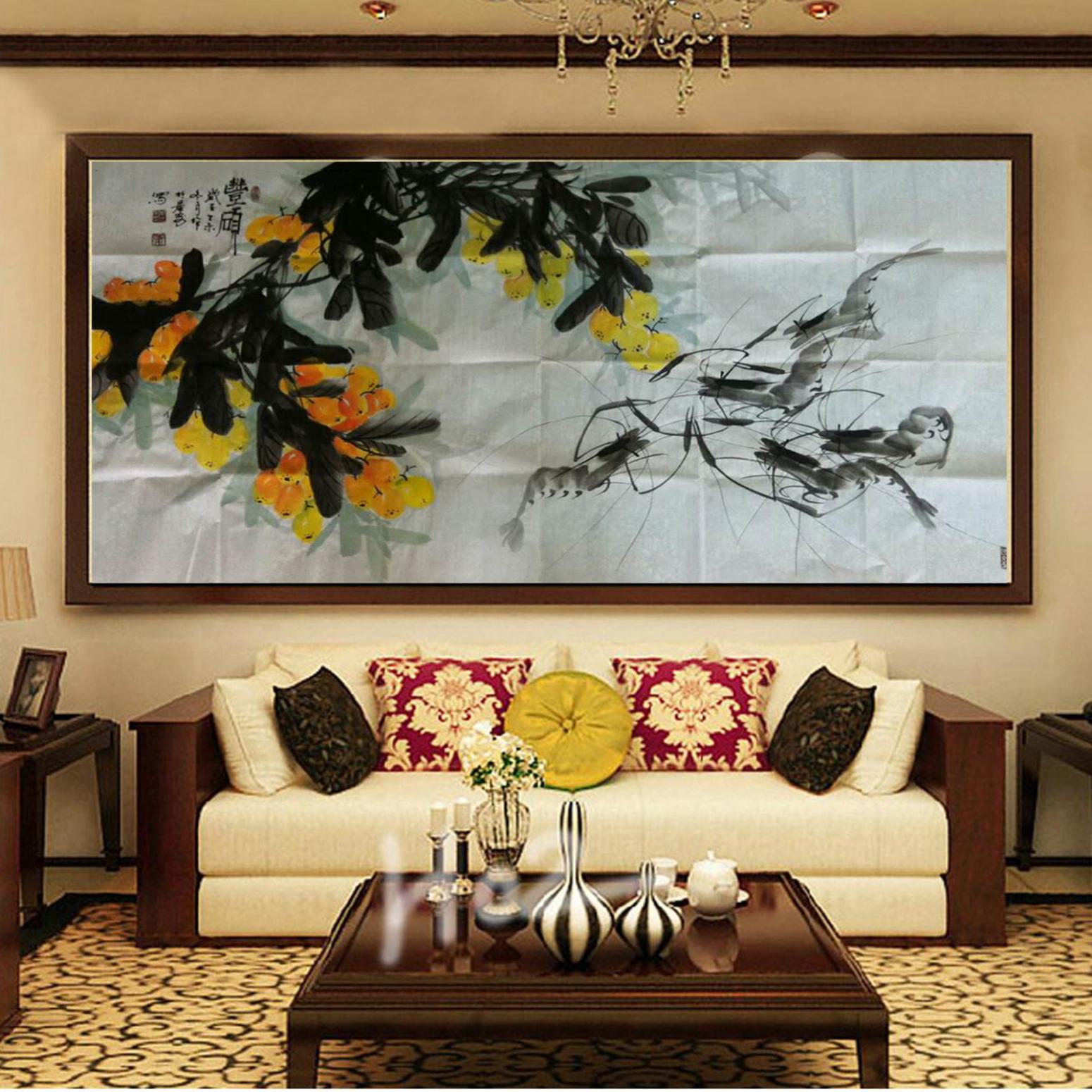 周居安國畫作品《【豐碩年】作者周居安》【圖3】