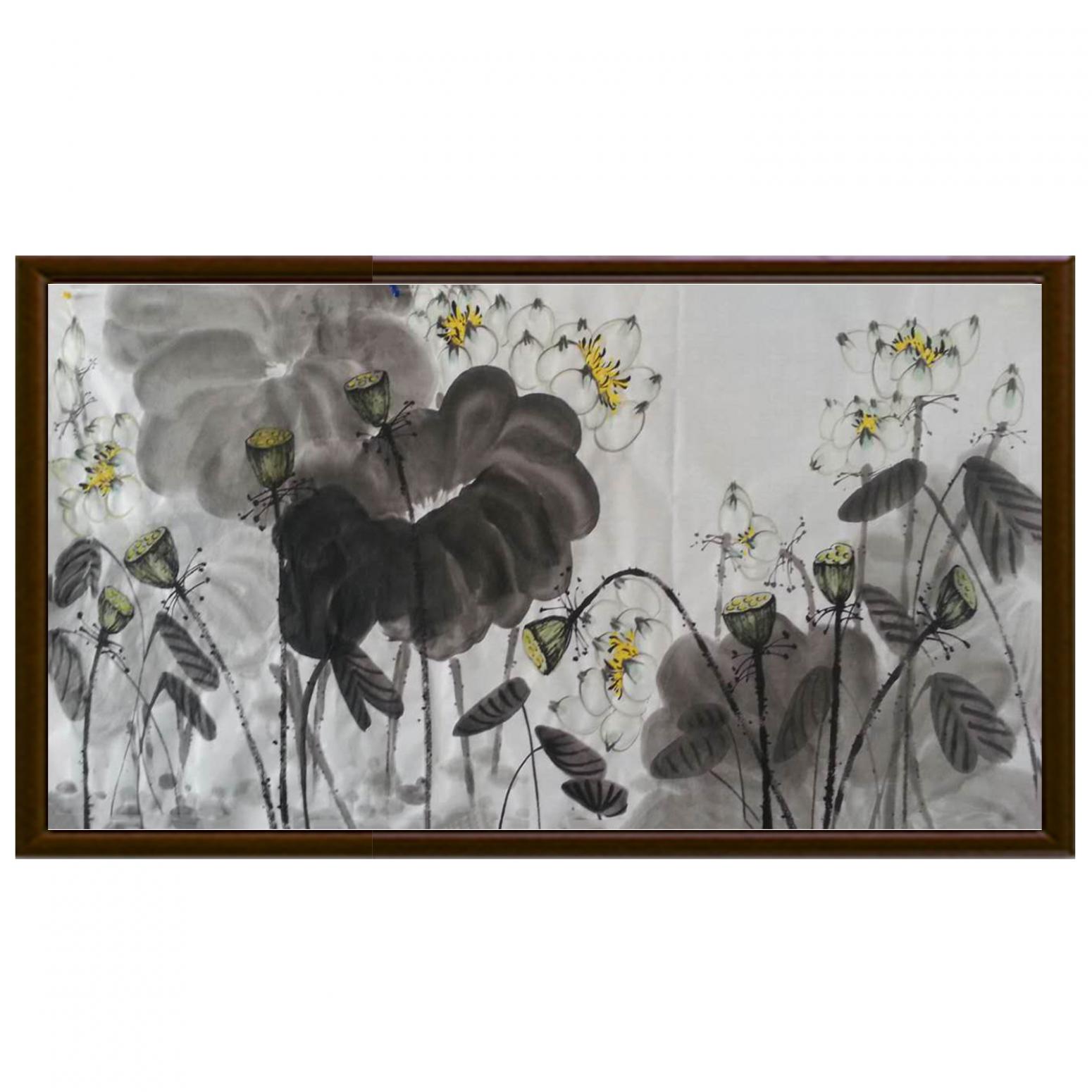 周居安國(guó)畫作品《【蓮子】作者周居安》【圖2】