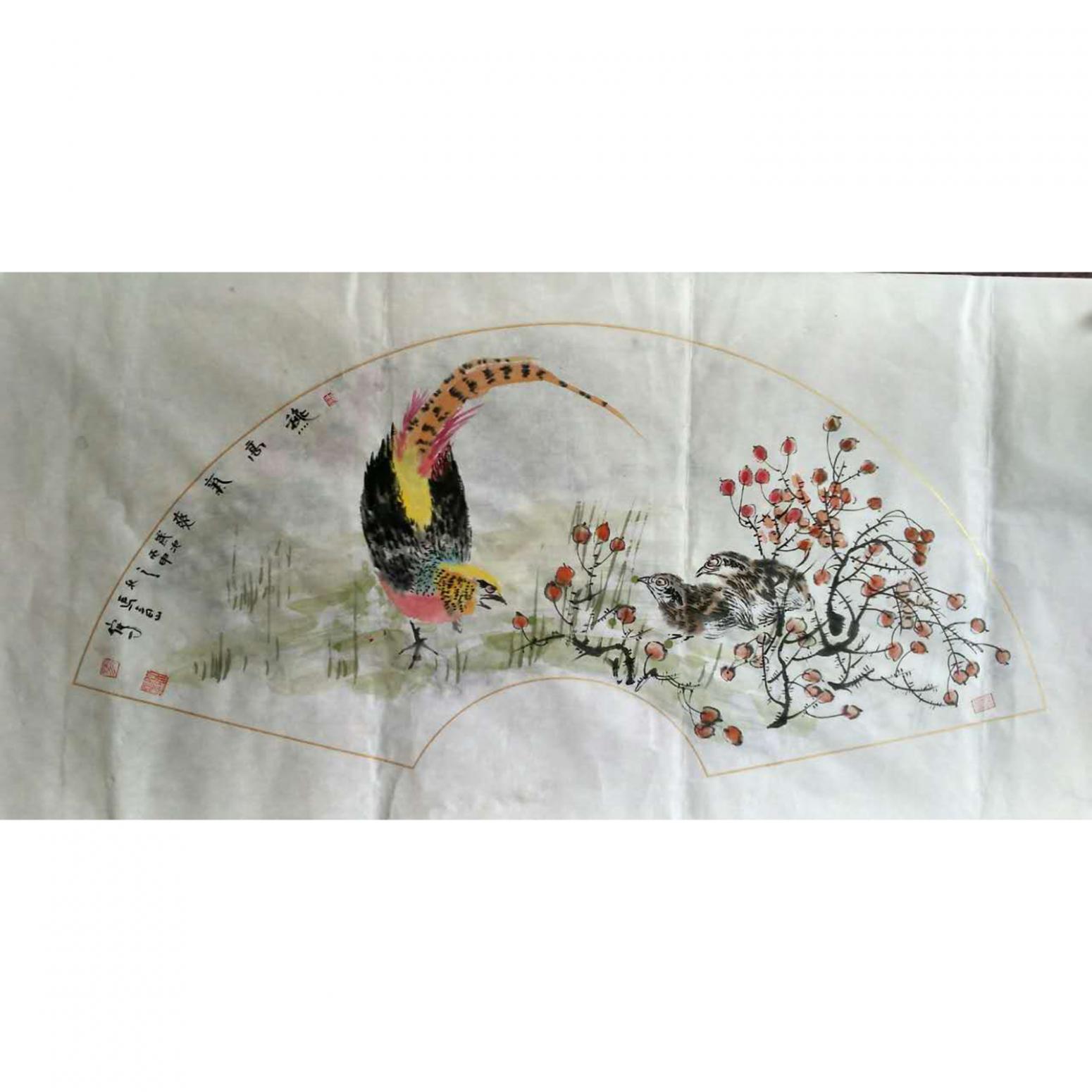 馬青山國(guó)畫(huà)作品《【花鳥(niǎo)1】作者馬青山》