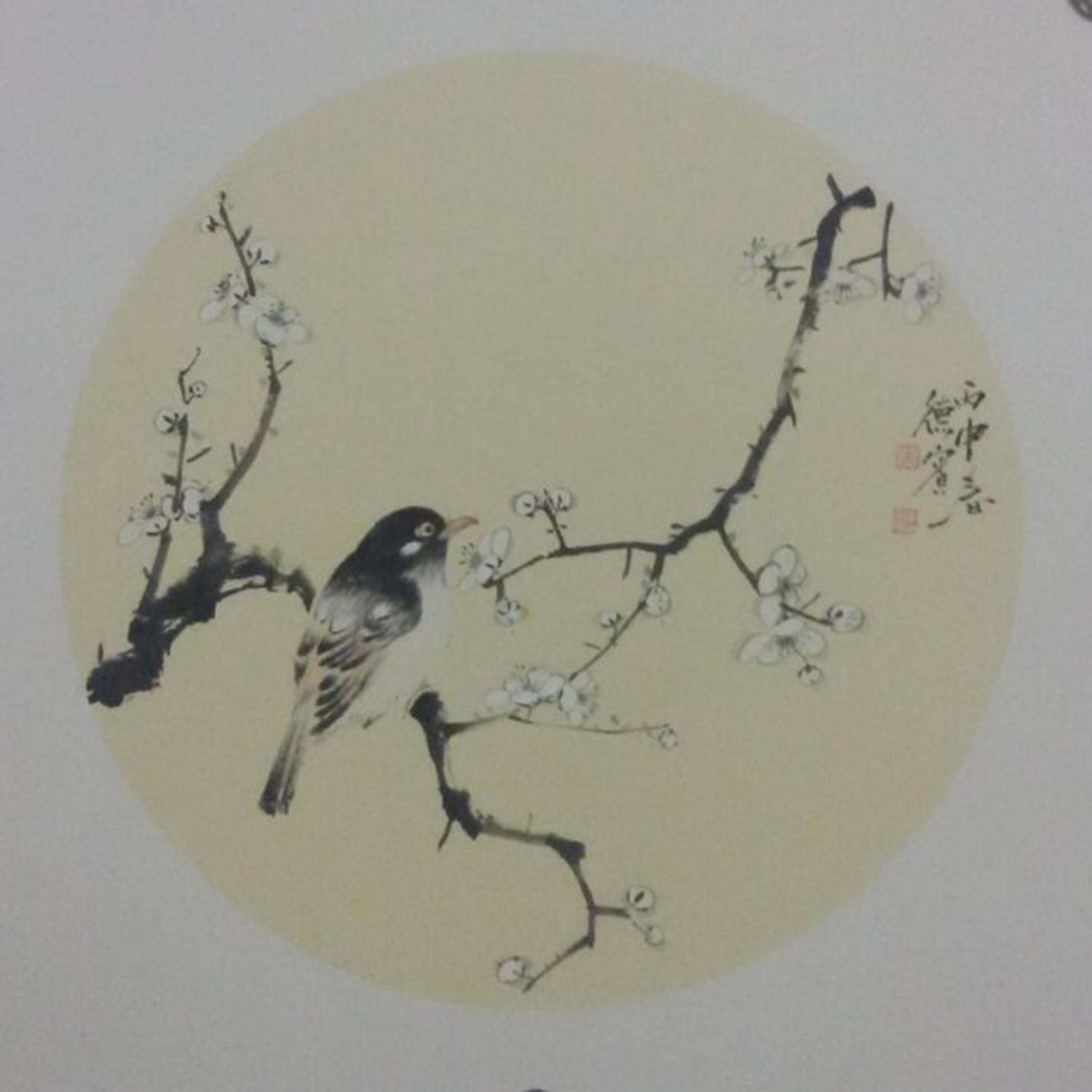 朱德賓國畫作品《【花鳥2】作者朱德賓》【圖0】