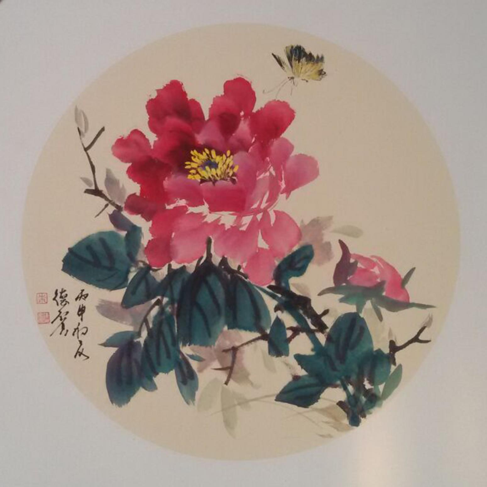 朱德賓國畫作品《【花鳥5】作者朱德賓》【圖0】