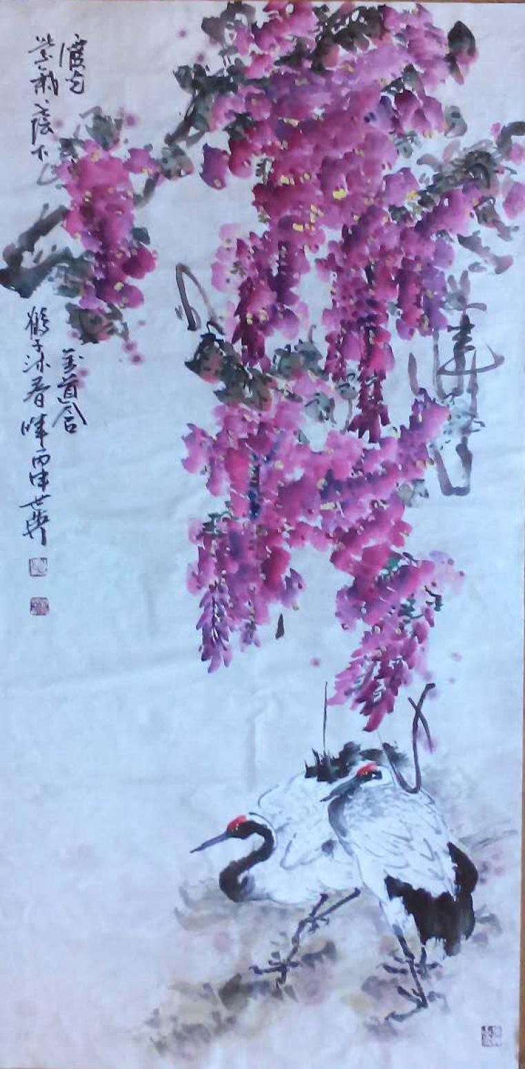 毛世英國畫作品《【花鳥4】作者毛世英》【圖0】