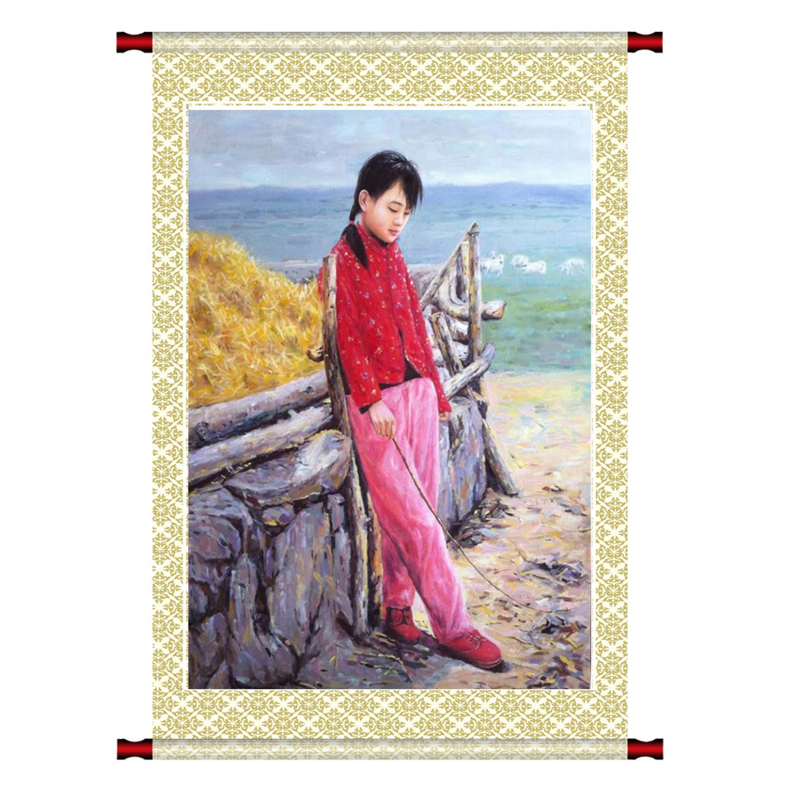凌振寧油畫作品《【回憶】作者凌振寧》【圖1】