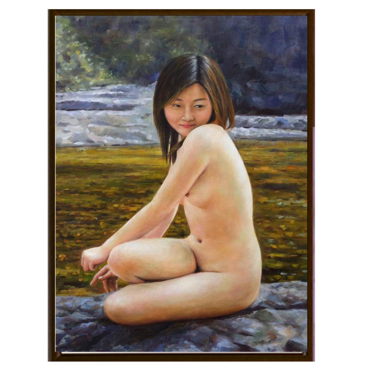 凌振寧油畫作品《【人物油畫3】作者凌振寧》【圖2】