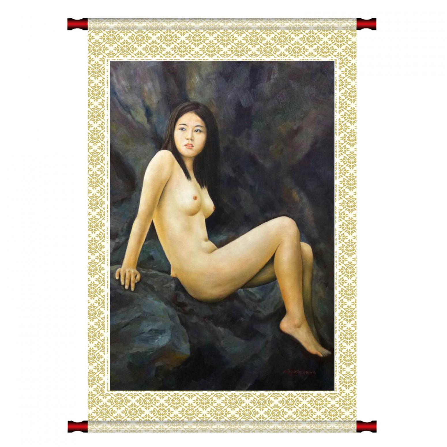 凌振寧油畫(huà)作品《【人物 油畫(huà)7】作者凌振寧》【圖1】