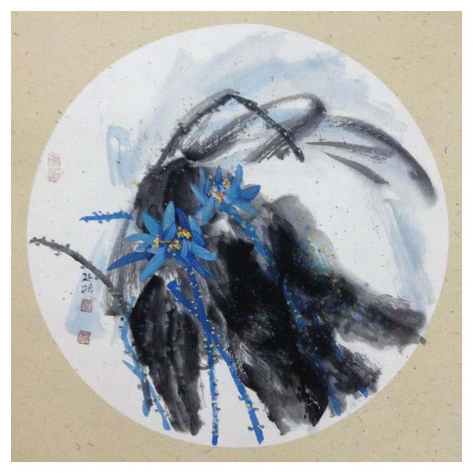 宋榮杰國畫作品《【水墨畫4】作者宋榮杰》