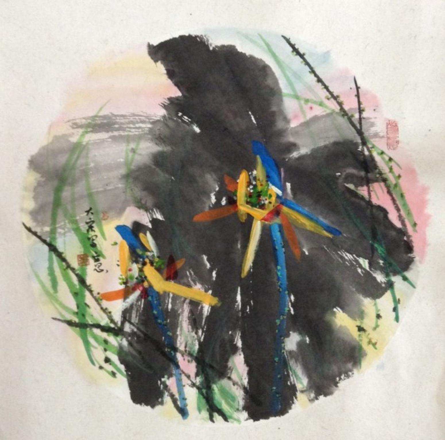 宋榮杰國畫作品《【水墨畫5】作者宋榮杰》【圖0】