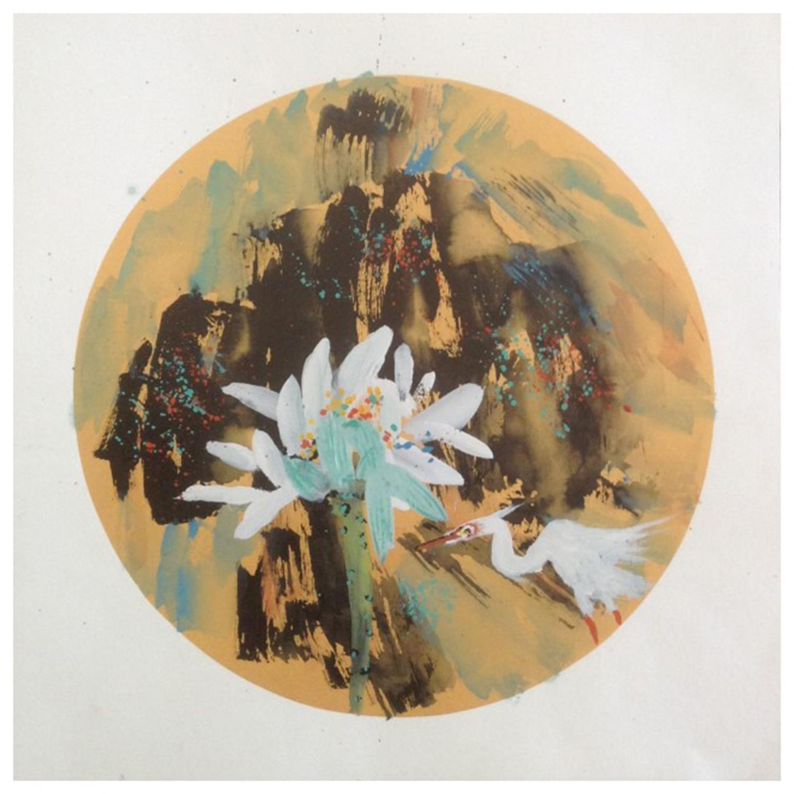 宋榮杰國畫作品《【水墨畫8】作者宋榮杰》