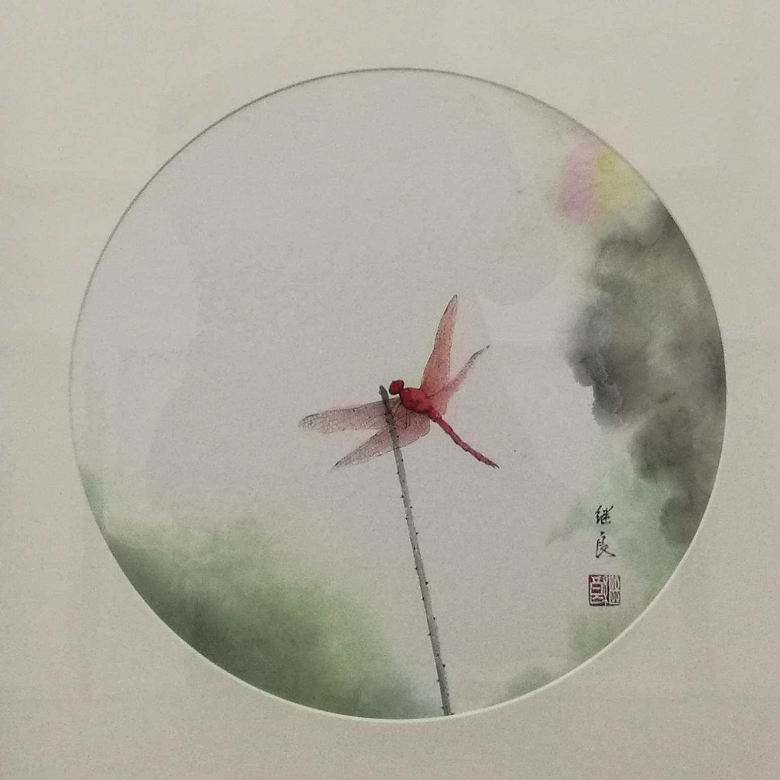 徐繼良國(guó)畫作品《【婷婷玉立】作者徐繼良》【圖0】