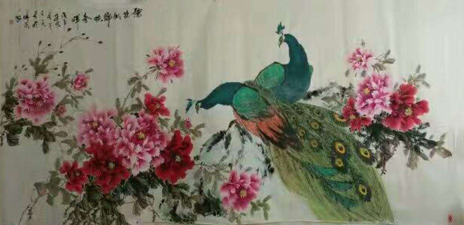 王長泉國畫作品《【春歸】作者王長泉》【圖0】