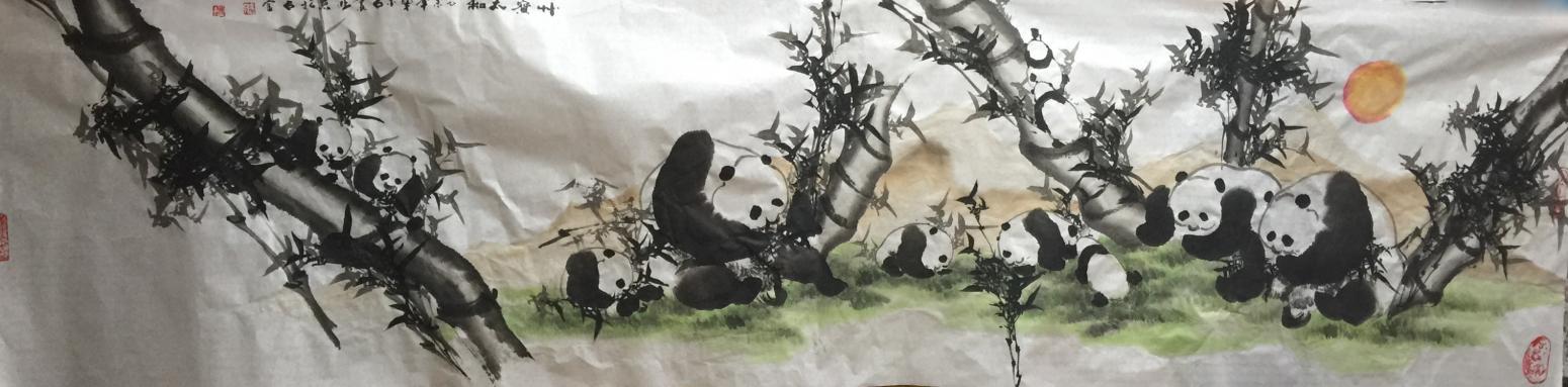 陳金石國(guó)畫作品《【國(guó)寶3】作者陳金石》【圖0】