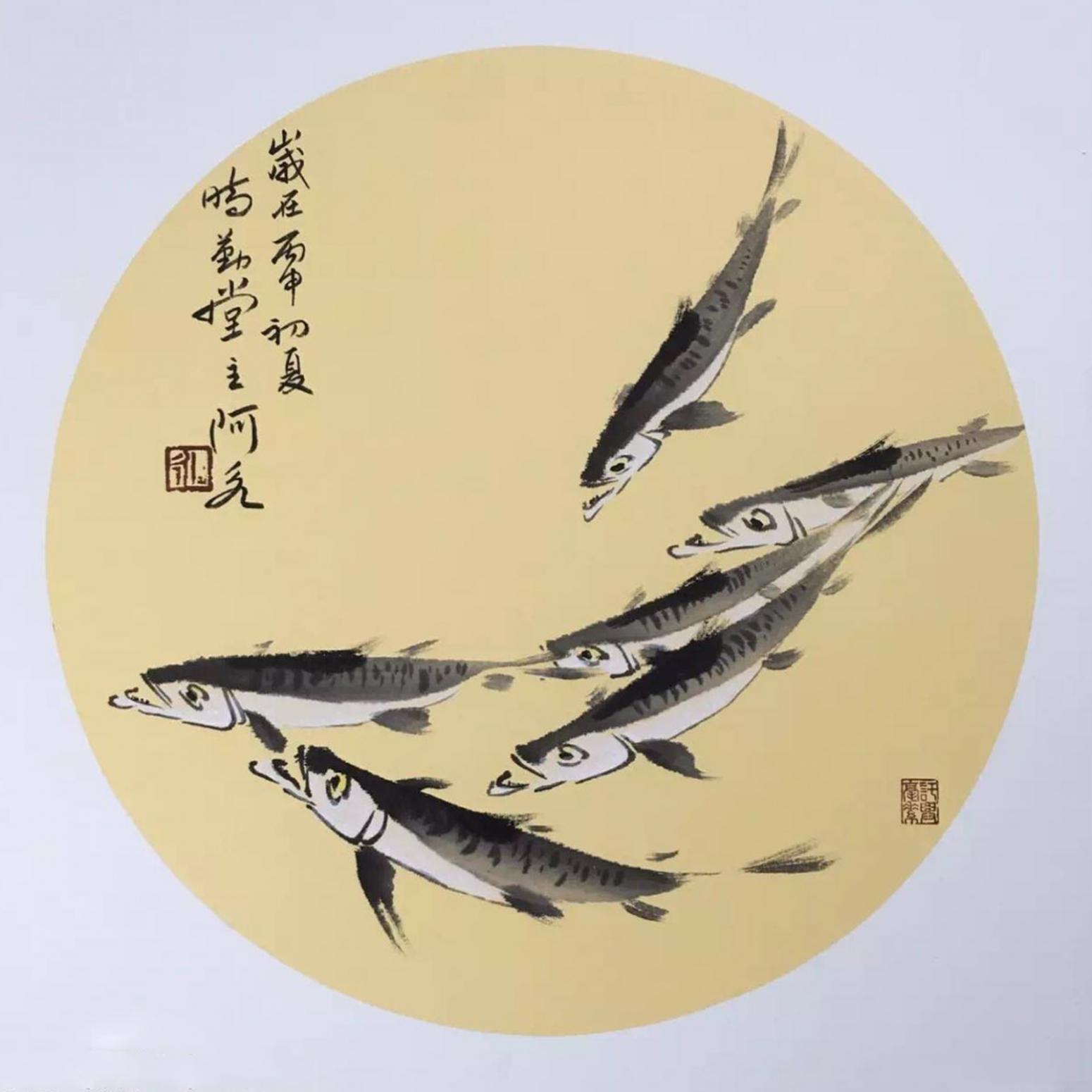 王君永國畫作品《【六順圖】作者王君永》【圖0】