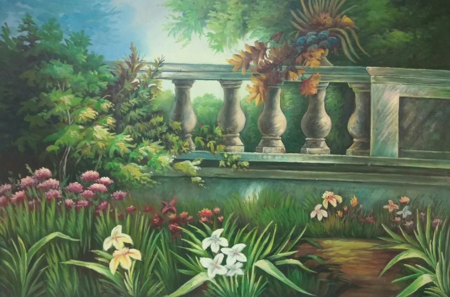 黃聯(lián)合油畫作品《油畫》
