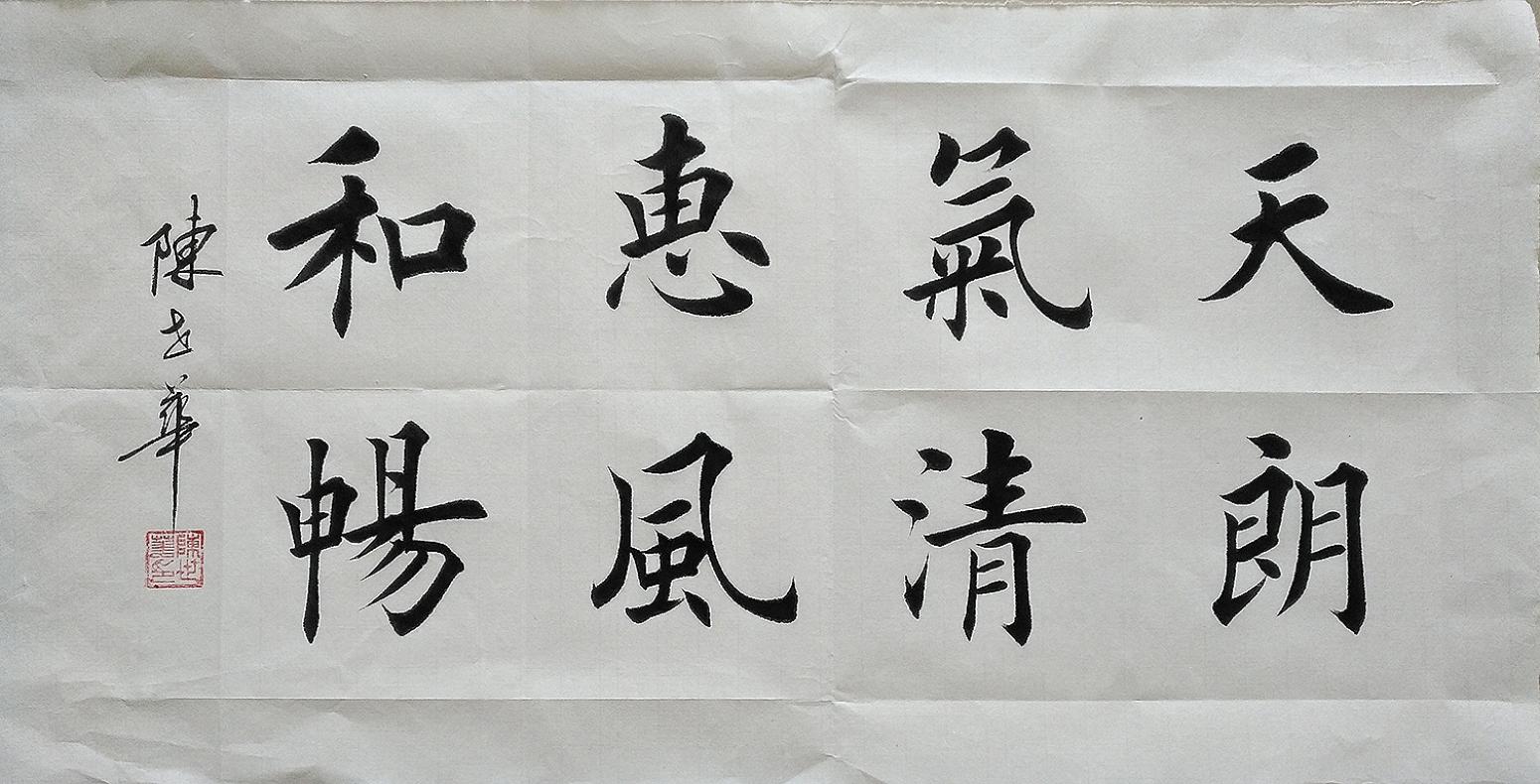 陳世華書(shū)法作品《【書(shū)法8】作者陳世華》