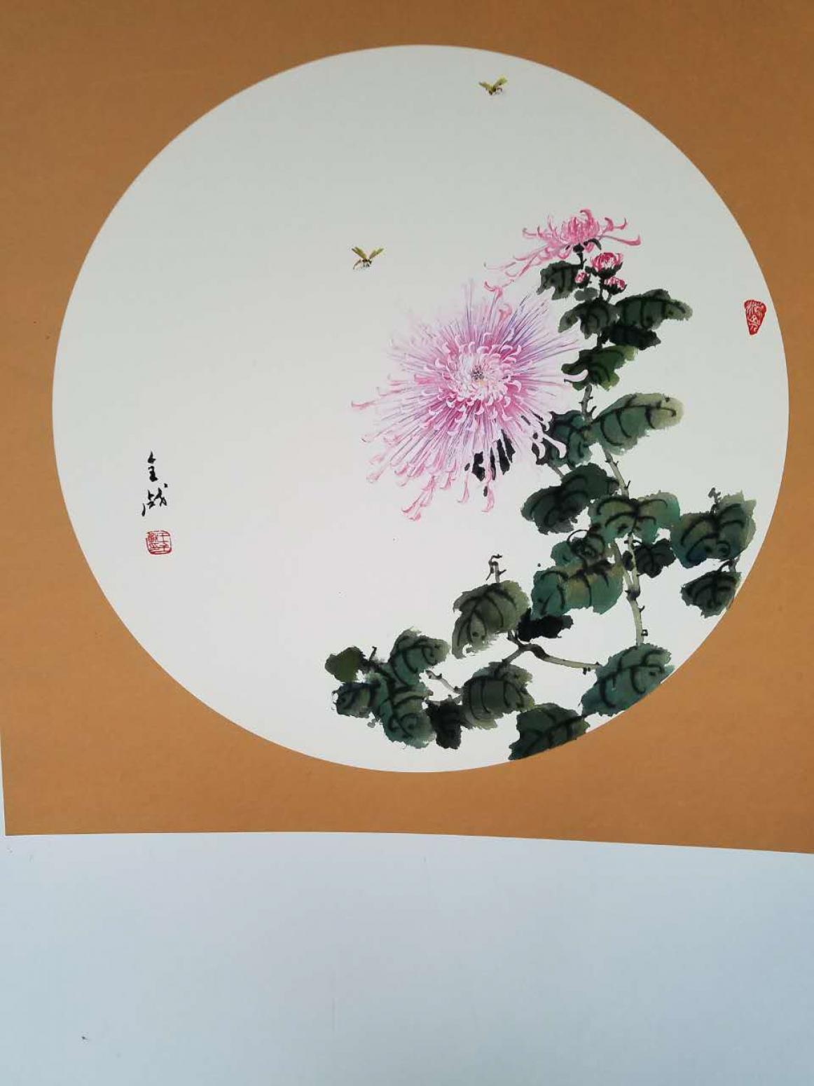 王全戰(zhàn)國(guó)畫(huà)作品《秋》【圖0】