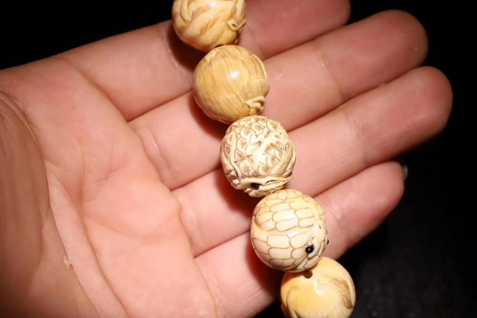 東方古玩城堡文玩雜項(xiàng)作品《牙雕12生肖》【圖3】