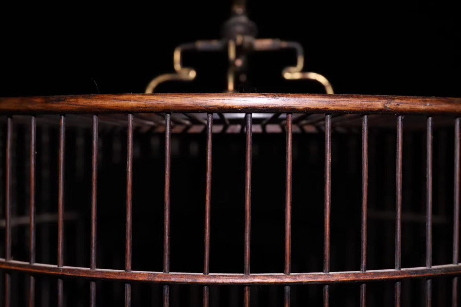 東方古玩城堡文玩雜項作品《海南黃花梨鳥籠》【圖0】