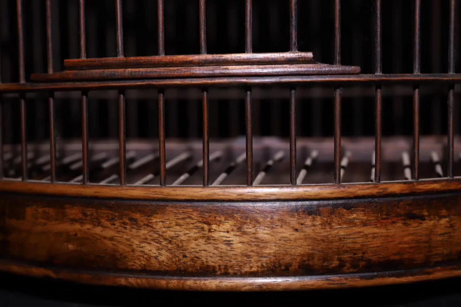 東方古玩城堡文玩雜項作品《海南黃花梨鳥籠》【圖4】