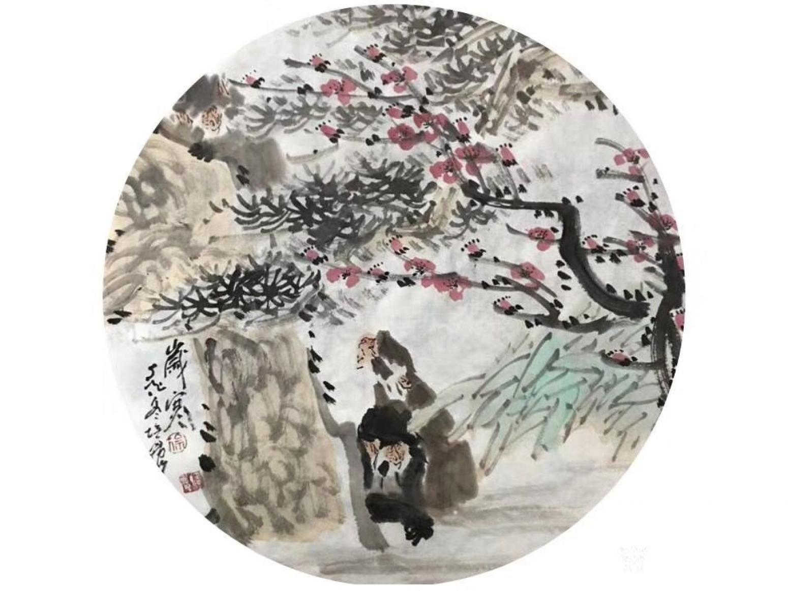 醉墨軒國畫作品《徐培晨作品》【圖1】