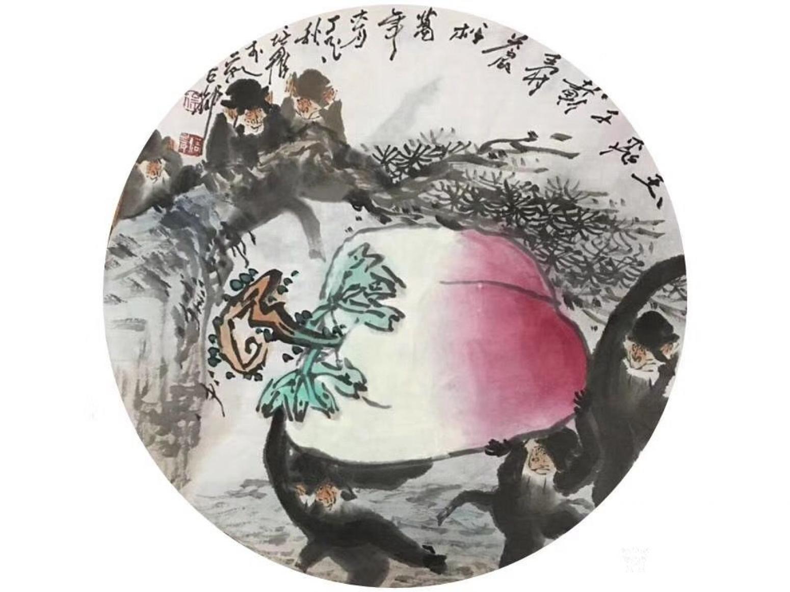 醉墨軒國畫作品《徐培晨作品》【圖5】