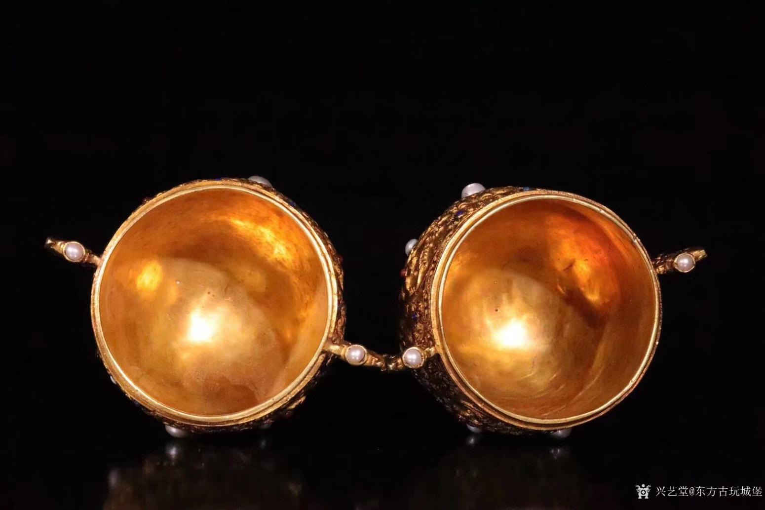 東方古玩城堡文玩雜項作品《三足象鼻杯》【圖3】