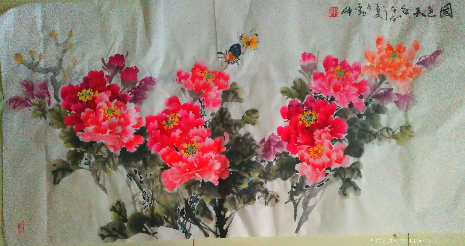 13031328216國畫作品《新疆哈密瓜》【圖2】