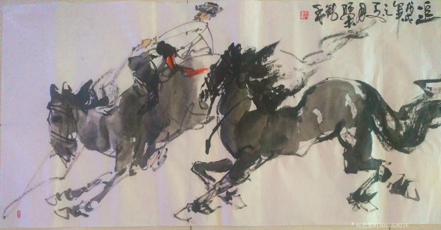 13031328216國畫作品《新疆哈密瓜》【圖4】