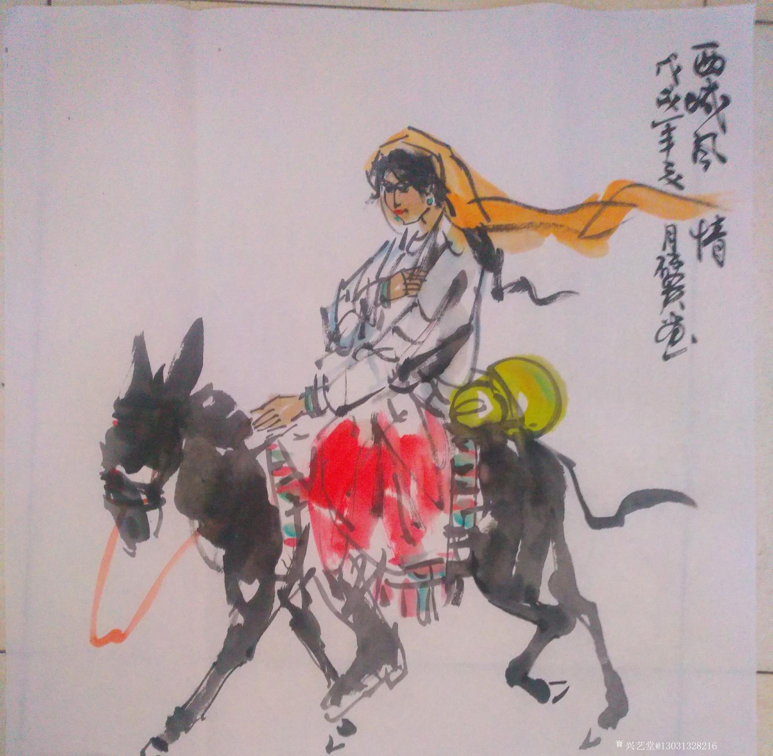 13031328216國畫作品《張保興作品》