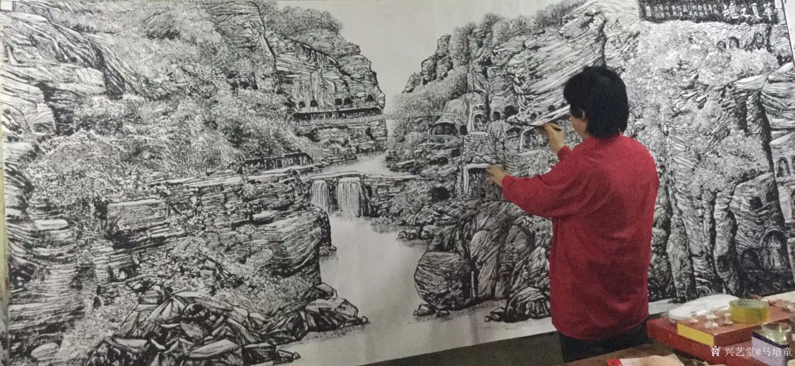 馬培童國(guó)畫(huà)作品《華夏之魂》【圖0】