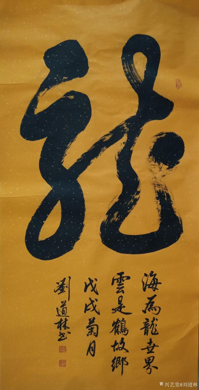 劉道林書法作品《龍》【圖0】