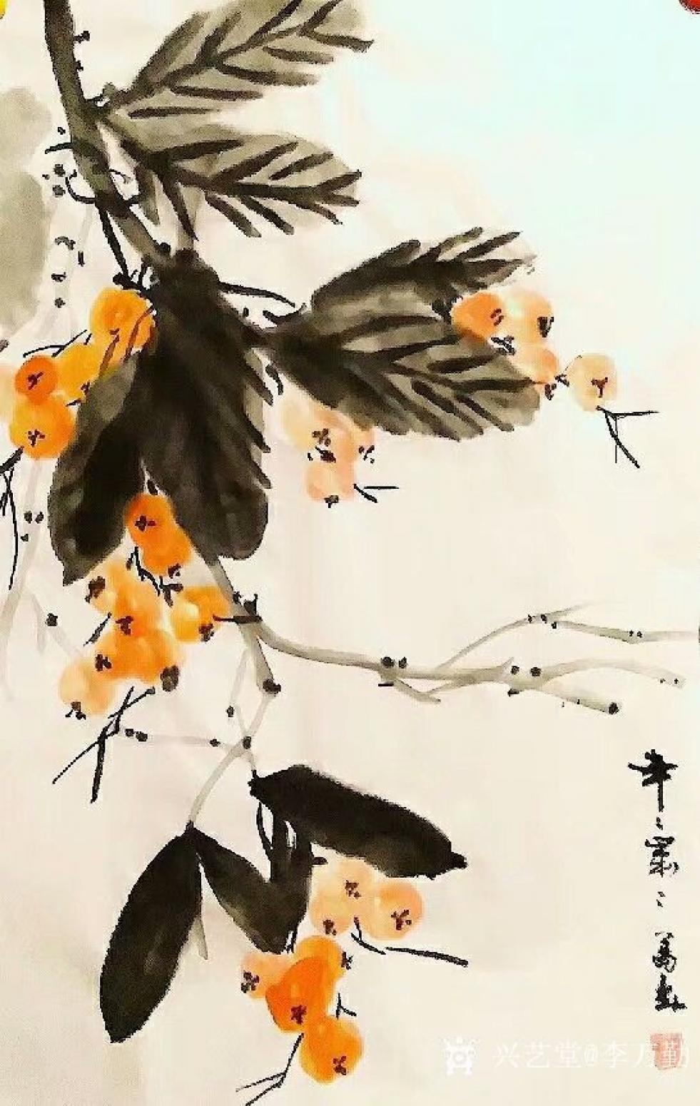 李萬勤國畫作品《年年歲歲》【圖1】