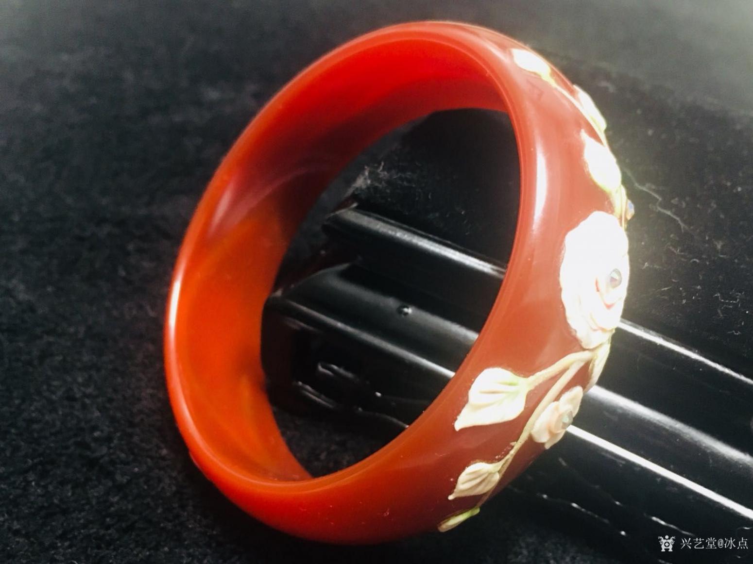 冰點(diǎn)文玩雜項(xiàng)作品《瑪瑙手鐲》【圖0】