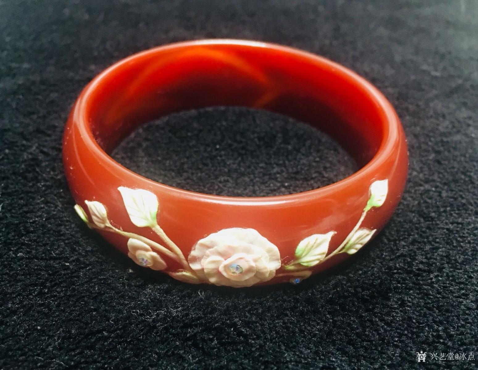 冰點(diǎn)文玩雜項(xiàng)作品《瑪瑙手鐲》【圖1】