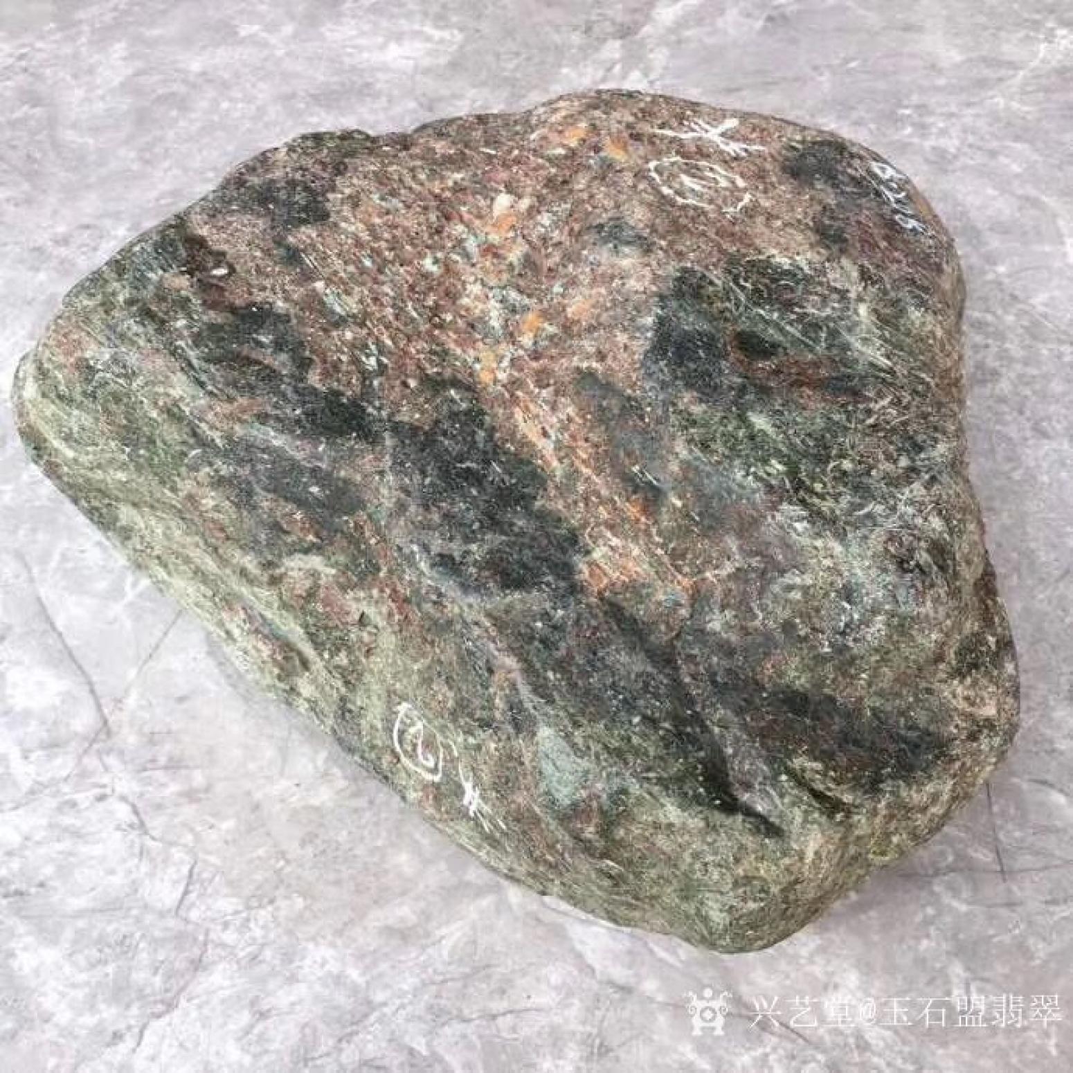 玉石盟翡翠文玩雜項作品《翡翠原石》【圖4】