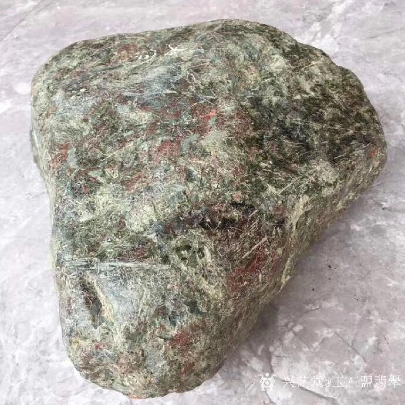 玉石盟翡翠文玩雜項作品《翡翠原石》【圖7】