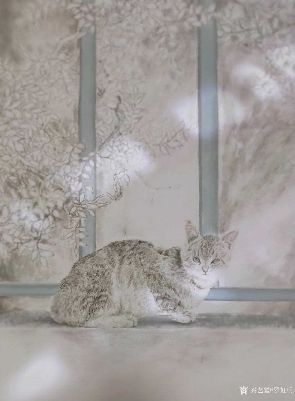 羅虹明國畫作品《靜等花開》【圖0】