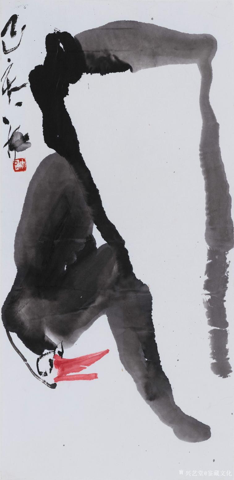 鑒藏文化國(guó)畫作品《春暖江波清》【圖0】