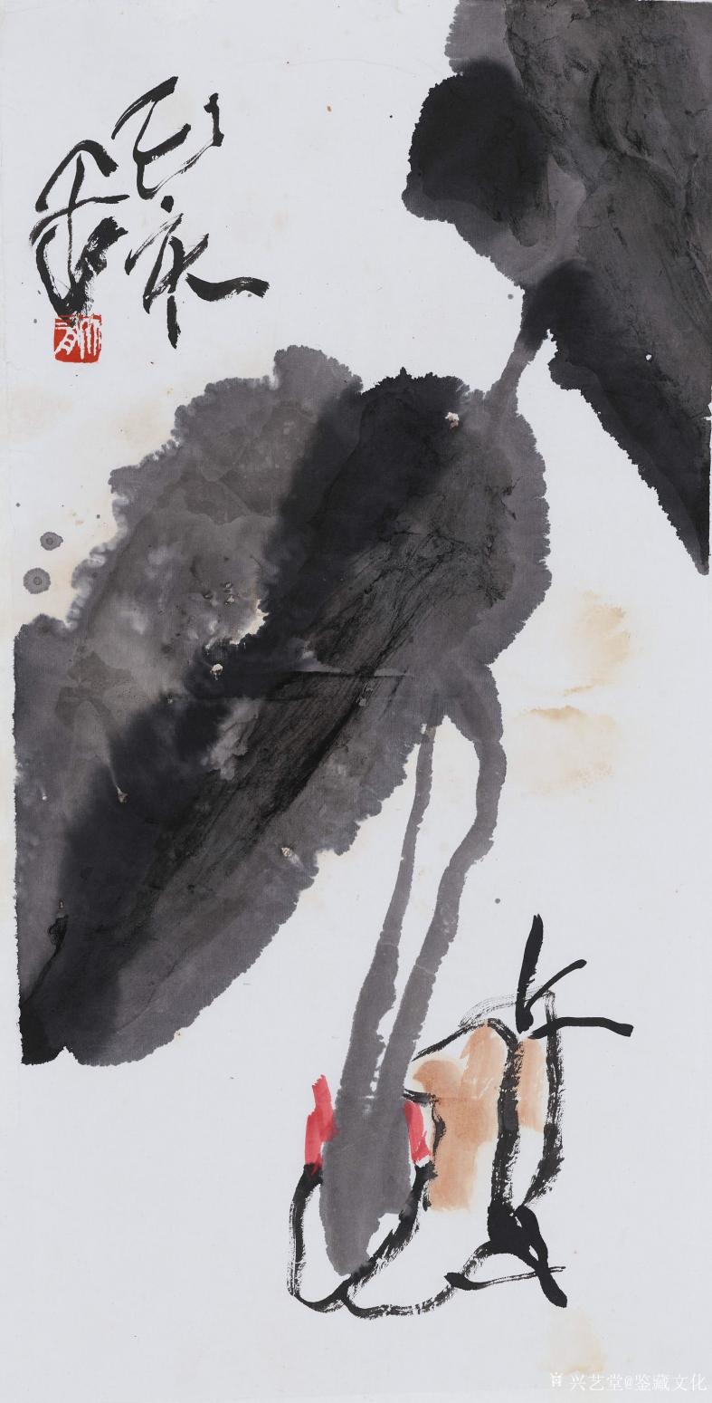 鑒藏文化國(guó)畫作品《芋夏》【圖0】