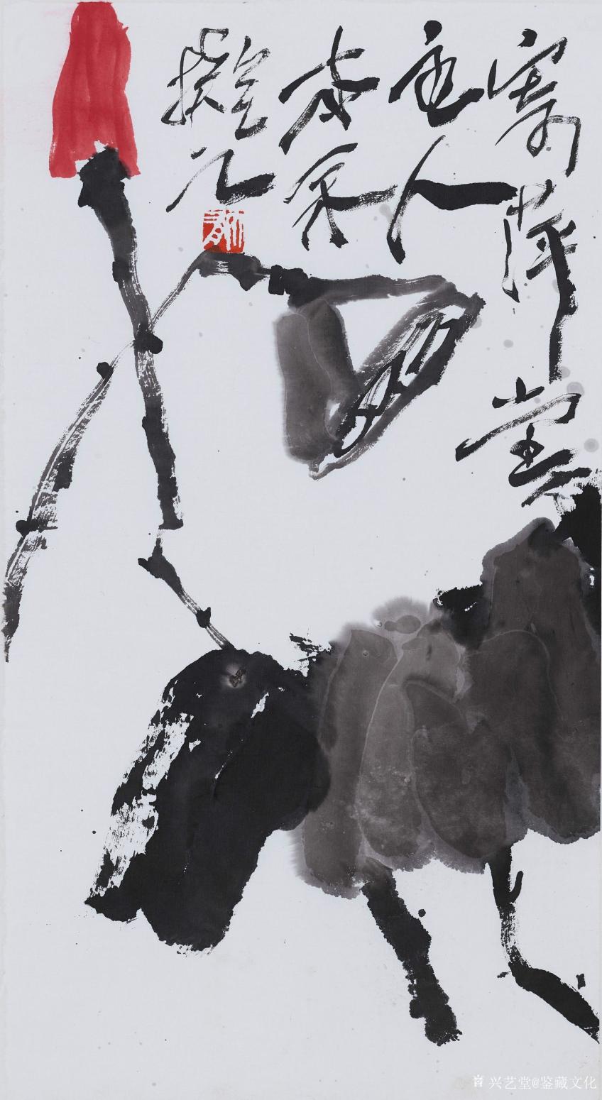 鑒藏文化國(guó)畫作品《白石大意》