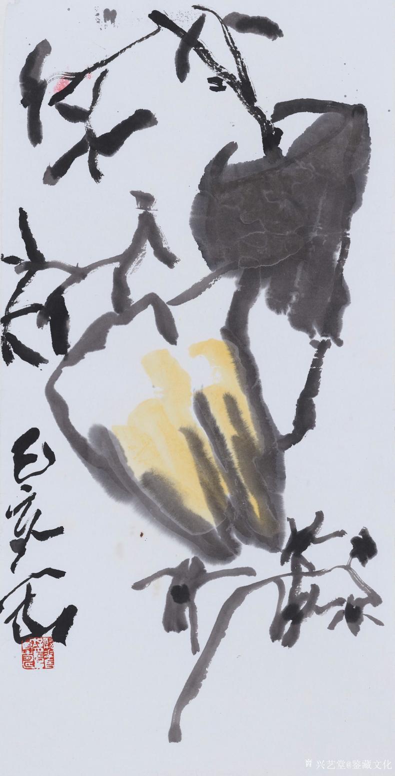 鑒藏文化國畫作品《寫意清供》【圖0】