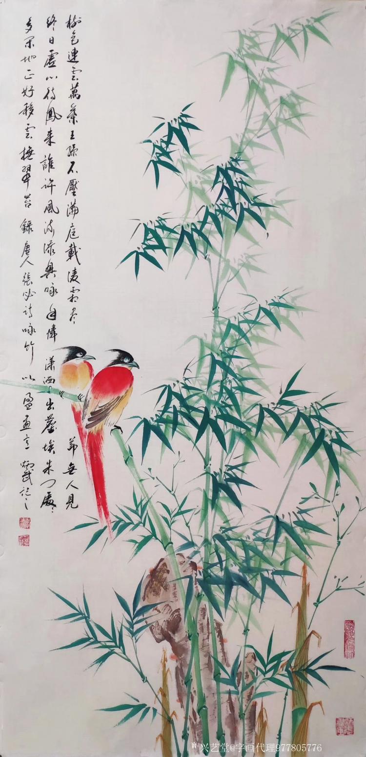 字畫(huà)代理威977805476國(guó)畫(huà)作品《李炳武作品欣賞》【圖0】