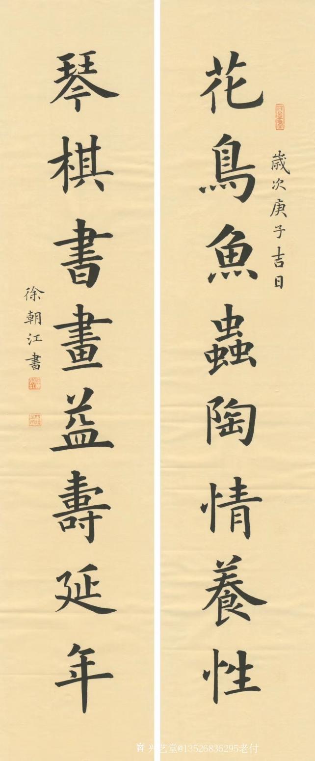 13526836295老付書(shū)法作品《精品小楷-花鳥(niǎo)魚(yú)蟲(chóng)》